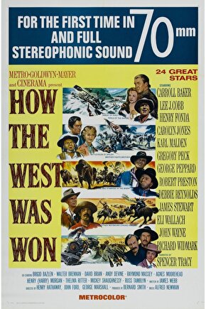 How the West Was Won (1962) ( FOLYO ) - AFİŞ - POSTER-3631