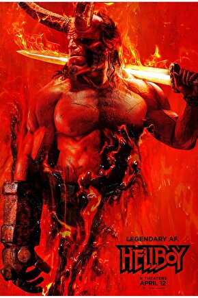 Hellboy (2019) 3 ( FOLYO ) - AFİŞ - POSTER-3452