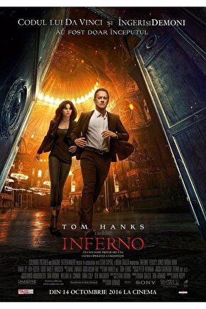 Inferno (2016) 2 ( FOLYO ) - AFİŞ - POSTER-3773