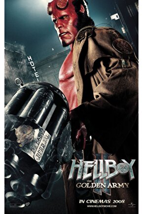 Hellboy II The Golden Army (2008) 1 ( FOLYO ) - AFİŞ - POSTER-3460