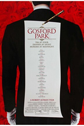 Gosford Park (2001) ( FOLYO ) - AFİŞ - POSTER-3172