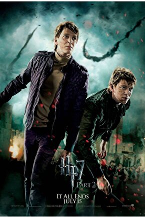 Harry Potter and the Deathly Hallows Part 2 (2011) 12 ( FOLYO ) - AFİŞ - POSTER-3370