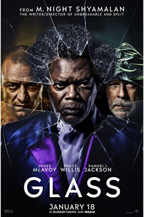 Glass (2019) 7 ( FOLYO ) - AFİŞ - POSTER-3085