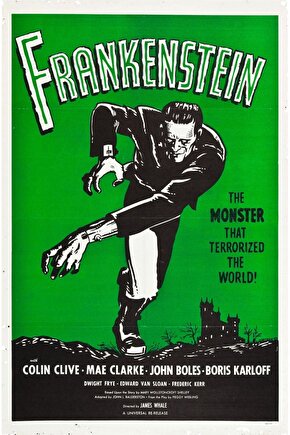 Frankenstein (1931) 1 ( FOLYO ) - AFİŞ - POSTER-2906