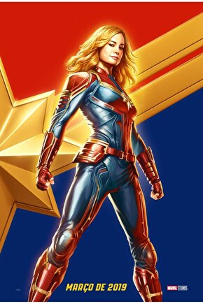 Captain Marvel (2019) 8 ( FOLYO ) - AFİŞ - POSTER-2014