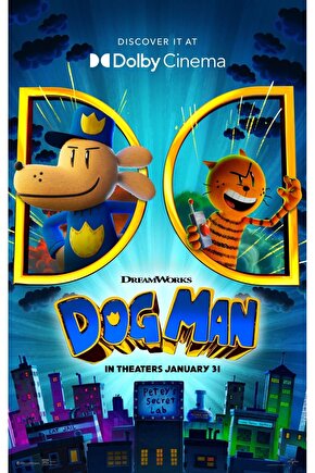 Dog Man (2025) 0001 ( FOLYO ) - AFİŞ - POSTER-2527