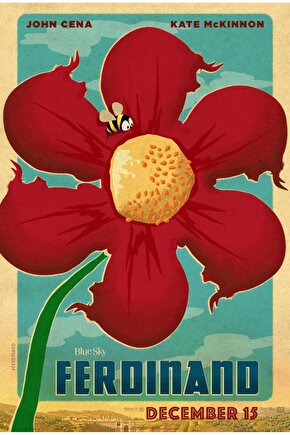 Ferdinand (2017) 6 ( FOLYO ) - AFİŞ - POSTER-2830