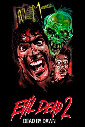 Evil Dead II (1987) 5 ( FOLYO ) - AFİŞ - POSTER-2723