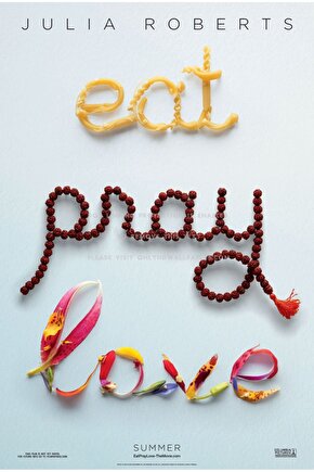 Eat Pray Love (2010) 1 ( FOLYO ) - AFİŞ - POSTER-2642