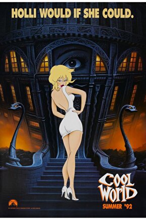 Cool World (1992) 1 ( FOLYO ) - AFİŞ - POSTER-2233