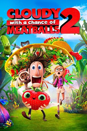 Cloudy with a Chance of Meatballs 2 (2013) 1 ( FOLYO ) - AFİŞ - POSTER-2182