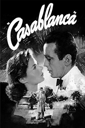 Casablanca (1942) 2 ( FOLYO ) - AFİŞ - POSTER-2057