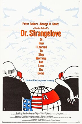 Dr. Strangelove (1964) 2 ( FOLYO ) - AFİŞ - POSTER-2552