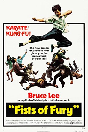 Fist of Fury (1972) ( FOLYO ) - AFİŞ - POSTER-2873