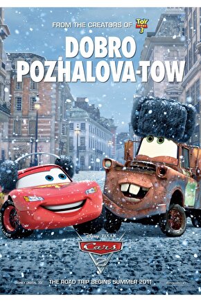 Cars 2 (2011) 1 ( FOLYO ) - AFİŞ - POSTER-2038