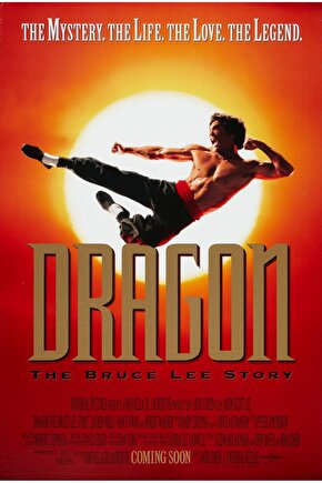 Dragon The Bruce Lee Story (1993) ( FOLYO ) - AFİŞ - POSTER-2571