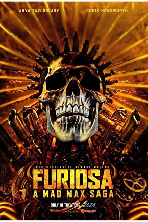 Furiosa A Mad Max Saga (2024) 0004 ( FOLYO ) - AFİŞ - POSTER-2986