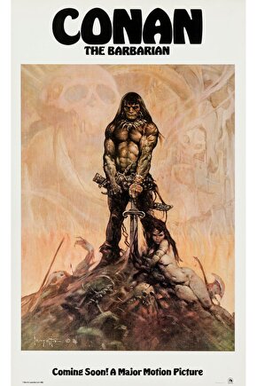 Conan the Barbarian (1982) ( FOLYO ) - AFİŞ - POSTER-2208