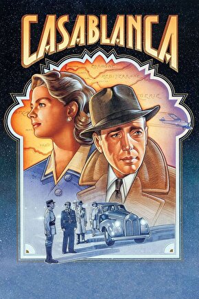 Casablanca (1942) ( FOLYO ) - AFİŞ - POSTER-2055