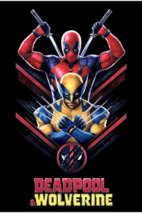 Deadpool & Wolverine (2024) 0013 ( FOLYO ) - AFİŞ - POSTER-2360