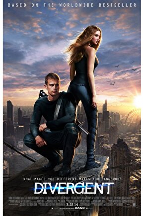 Divergent (2014) 1 ( FOLYO ) - AFİŞ - POSTER-2495