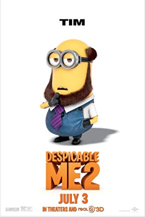 Despicable Me 2 (2013) 4 ( FOLYO ) - AFİŞ - POSTER-2439