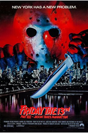 Friday the 13th Part VIII (1989) ( FOLYO ) - AFİŞ - POSTER-2944