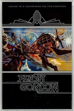 Flash Gordon (1980) ( FOLYO ) - AFİŞ - POSTER-2878