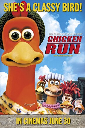 Chicken Run (2000) 2 ( FOLYO ) - AFİŞ - POSTER-2117