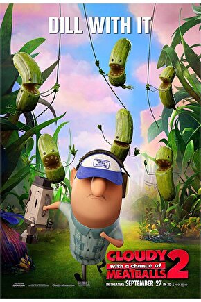 Cloudy with a Chance of Meatballs 2 (2013) ( FOLYO ) - AFİŞ - POSTER-2181