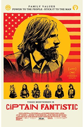 Captain Fantastic (2016) 1 ( FOLYO ) - AFİŞ - POSTER-2006