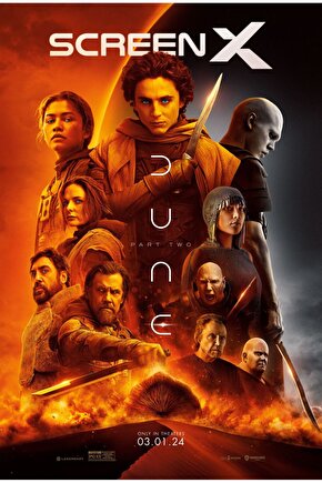 Dune Part Two (2024) 0003 ( FOLYO ) - AFİŞ - POSTER-2613