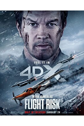 Flight Risk (2024) 0002 ( FOLYO ) - AFİŞ - POSTER-2884