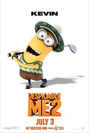 Despicable Me 2 (2013) 8 ( FOLYO ) - AFİŞ - POSTER-2443