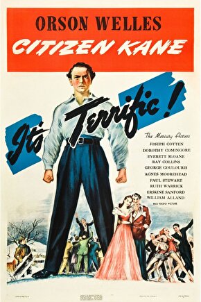 Citizen Kane (1941) 3 ( FOLYO ) - AFİŞ - POSTER-2148