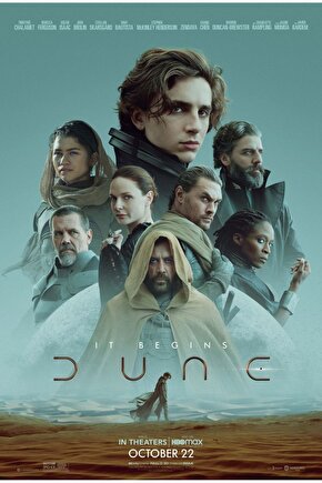 Dune (2021) 0002 ( FOLYO ) - AFİŞ - POSTER-2610