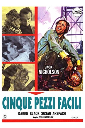 Five Easy Pieces (1970) ( FOLYO ) - AFİŞ - POSTER-2875