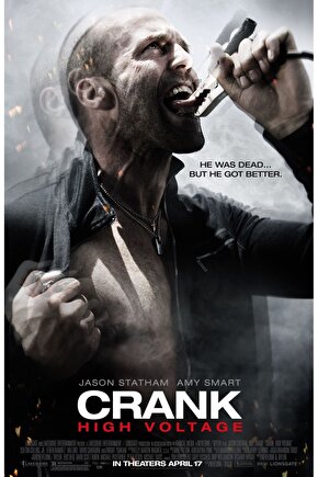 Crank High Voltage (2009) ( FOLYO ) - AFİŞ - POSTER-2250