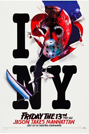 Friday the 13th Part VIII (1989) 1 ( FOLYO ) - AFİŞ - POSTER-2945