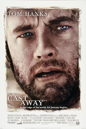 Cast Away (2000) 2 ( FOLYO ) - AFİŞ - POSTER-2077