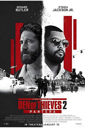 Den of Thieves 2 Pantera (2024) 0003 ( FOLYO ) - AFİŞ - POSTER-2417