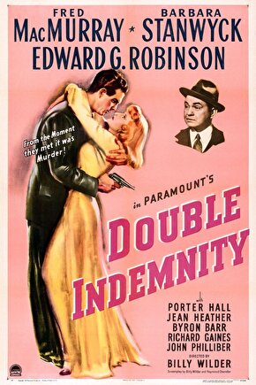 Double Indemnity (1944) ( FOLYO ) - AFİŞ - POSTER-2541