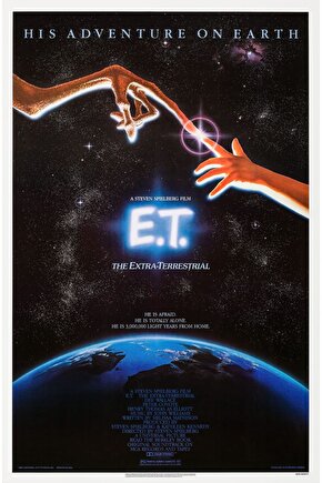 E.T. the Extra-Terrestrial (1982) 1 ( FOLYO ) - AFİŞ - POSTER-2624