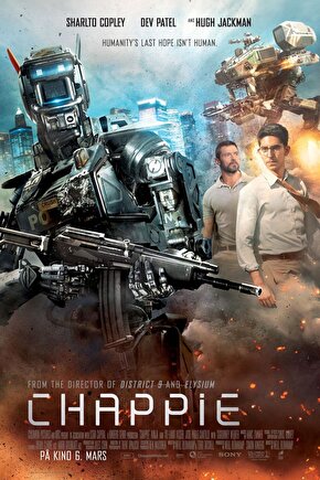 Chappie (2015) ( FOLYO ) - AFİŞ - POSTER-2097