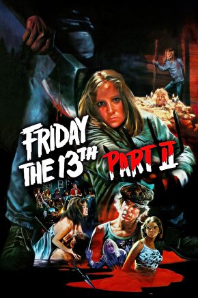 Friday the 13th Part 2 (1981) ( FOLYO ) - AFİŞ - POSTER-2936