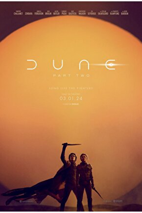 Dune Part Two (2024) 0005 ( FOLYO ) - AFİŞ - POSTER-2615