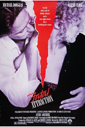 Fatal Attraction (1987) ( FOLYO ) - AFİŞ - POSTER-2821