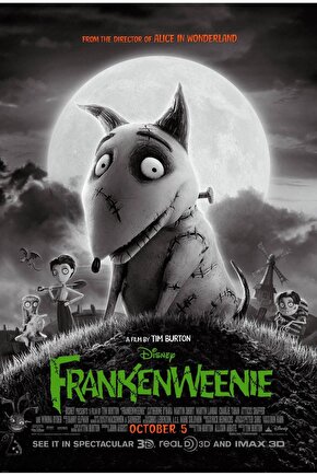 Frankenweenie (2012) 1 ( FOLYO ) - AFİŞ - POSTER-2912