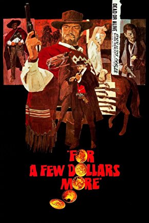 For a Few Dollars More (1965) 2 ( FOLYO ) - AFİŞ - POSTER-2895