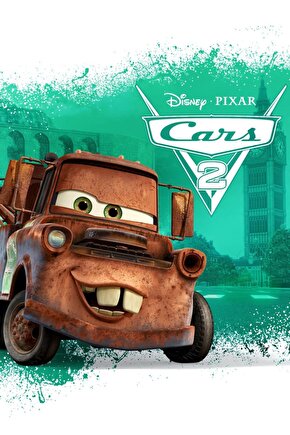 Cars 2 (2011) 6 ( FOLYO ) - AFİŞ - POSTER-2043